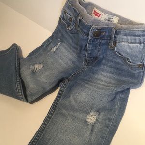 Levi’s 514 distressed toddler jeans